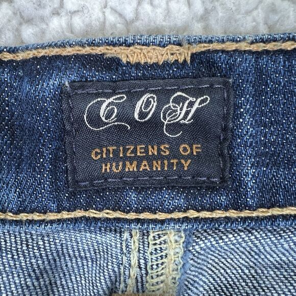 Citizens Of Humanity Jeans Women’s 30 (Actual 33x29.5) Dita Boot Cut Low Rise - Picture 7 of 15